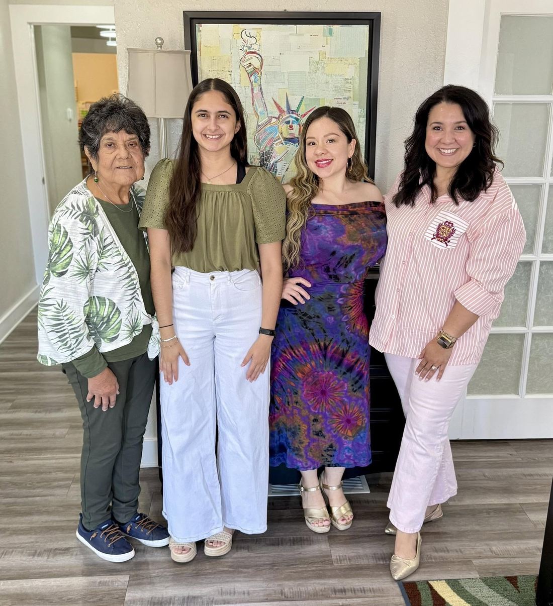 Three generations of a client family at the Law Office of Gilda McDowell